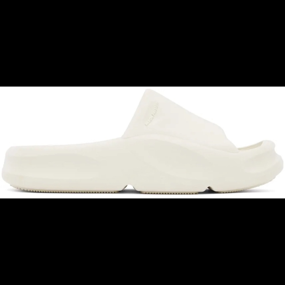 Heron Preston - White Eco Molded Slides